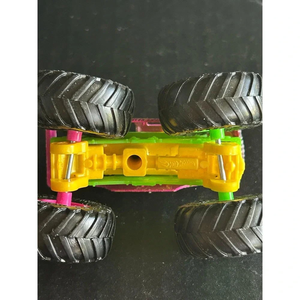 Hot Wheels Monster Jam Truck Torque Terror Neon Shocker Pink Green Loose